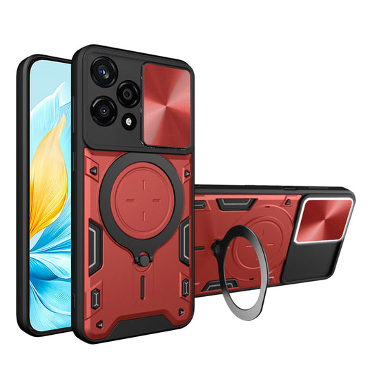 Hoes voor Honor 200 Lite, Techsuit, CamGuard Pro, Rood