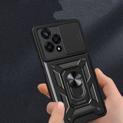 Hoes voor Honor 200 Lite, Techsuit, CamShield, Zwart