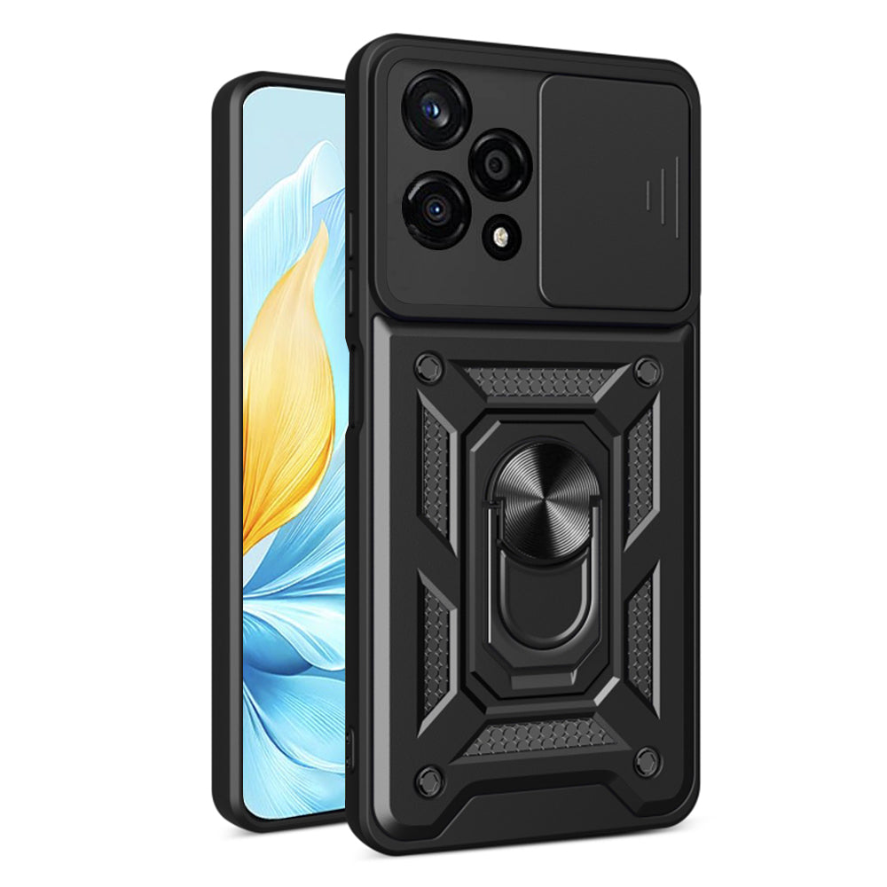 Hoes voor Honor 200 Lite, Techsuit, CamShield, Zwart
