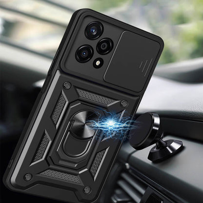 Hoes voor Honor 200 Lite, Techsuit, CamShield, Zwart