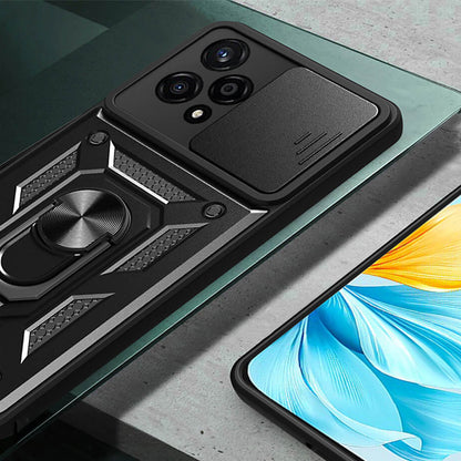 Hoes voor Honor 200 Lite, Techsuit, CamShield, Zwart
