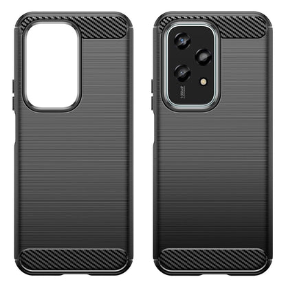 Hoes voor Honor 200 Lite, Techsuit, Carbon, Zwart