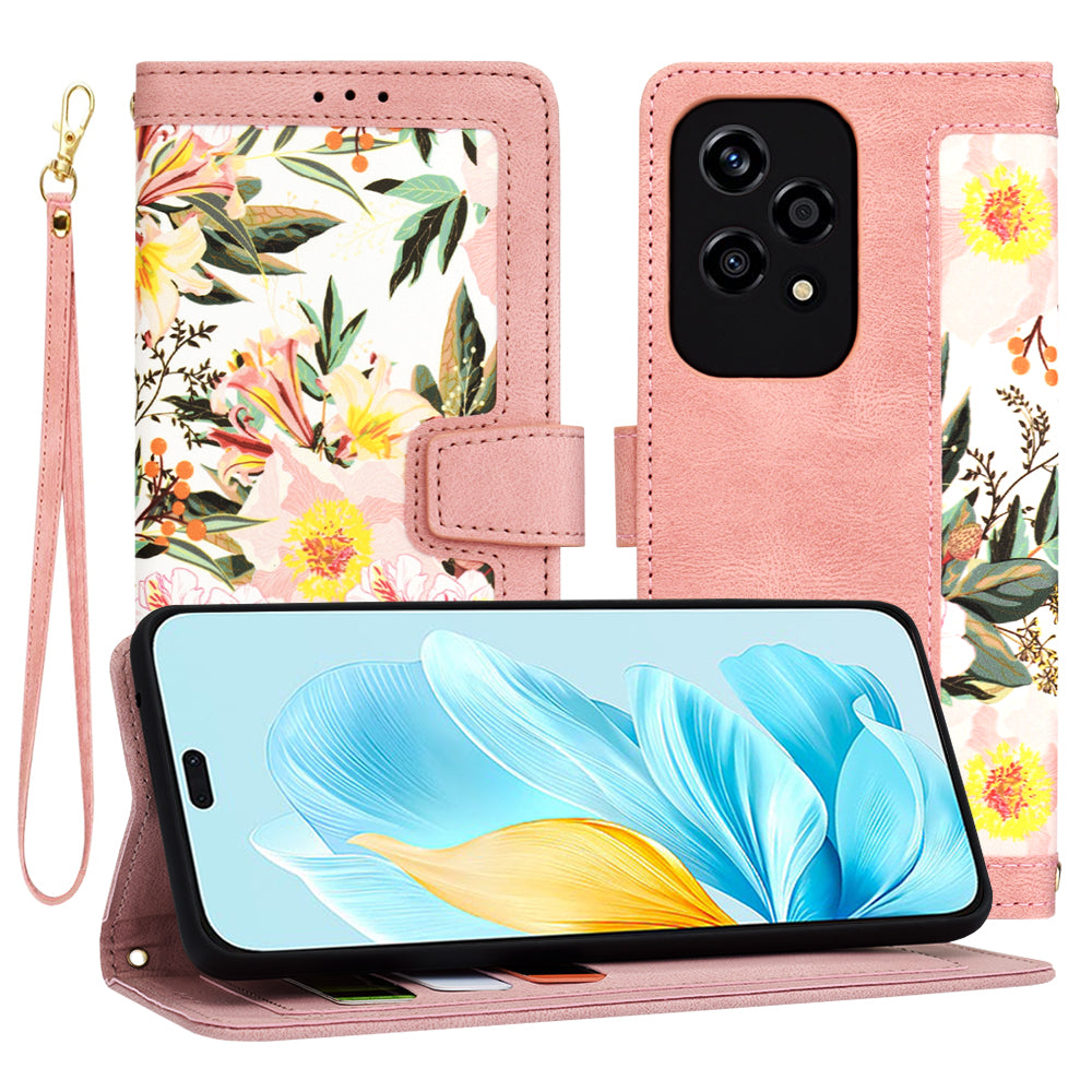 Hoes voor Honor 200 Lite, Techsuit, FlipCraft, Roze