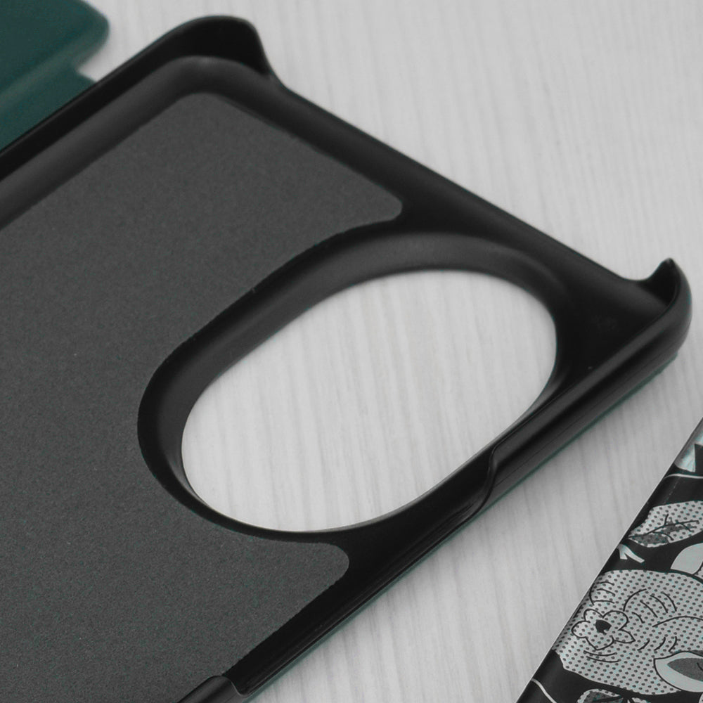 Hoes voor Honor 200 Pro, Techsuit, eFold, Donkergroen