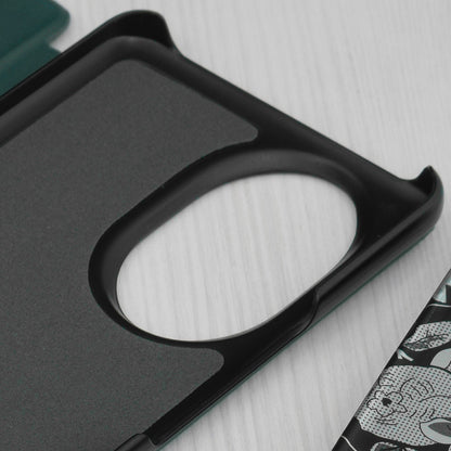 Hoes voor Honor 200 Pro, Techsuit, eFold, Donkergroen