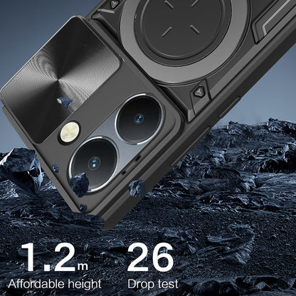 Hoes voor Honor 200, Techsuit, CamGuard Pro, Zwart