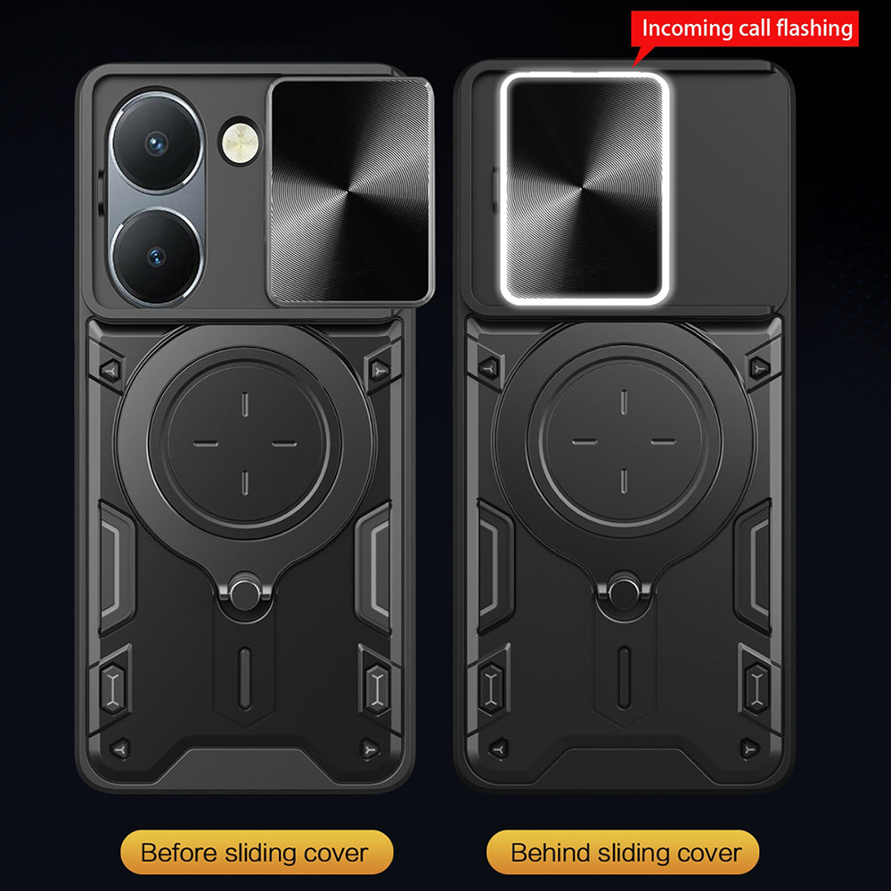 Hoes voor Honor 200, Techsuit, CamGuard Pro, Zwart