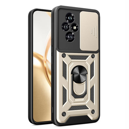 Hoesje voor Honor 200, Techsuit, CamShield, Goudkleurig