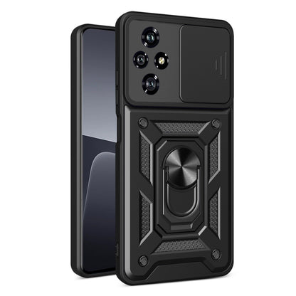 Hoes voor Honor 200, Techsuit, CamShield, Zwart