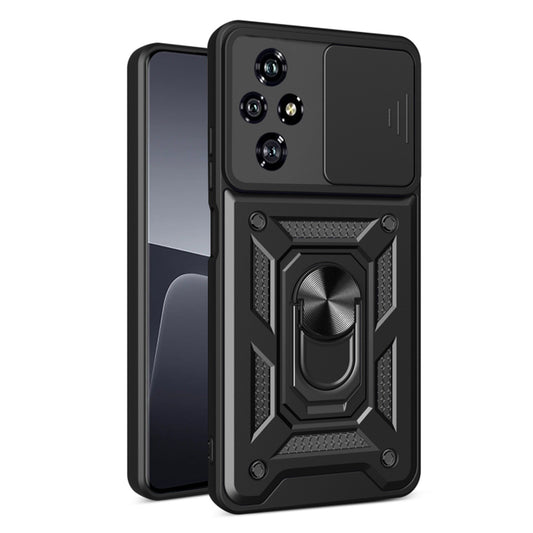Hoes voor Honor 200, Techsuit, CamShield, Zwart