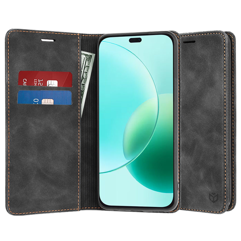 Hoes voor Honor 400 Lite, Techsuit, Confy, Zwart