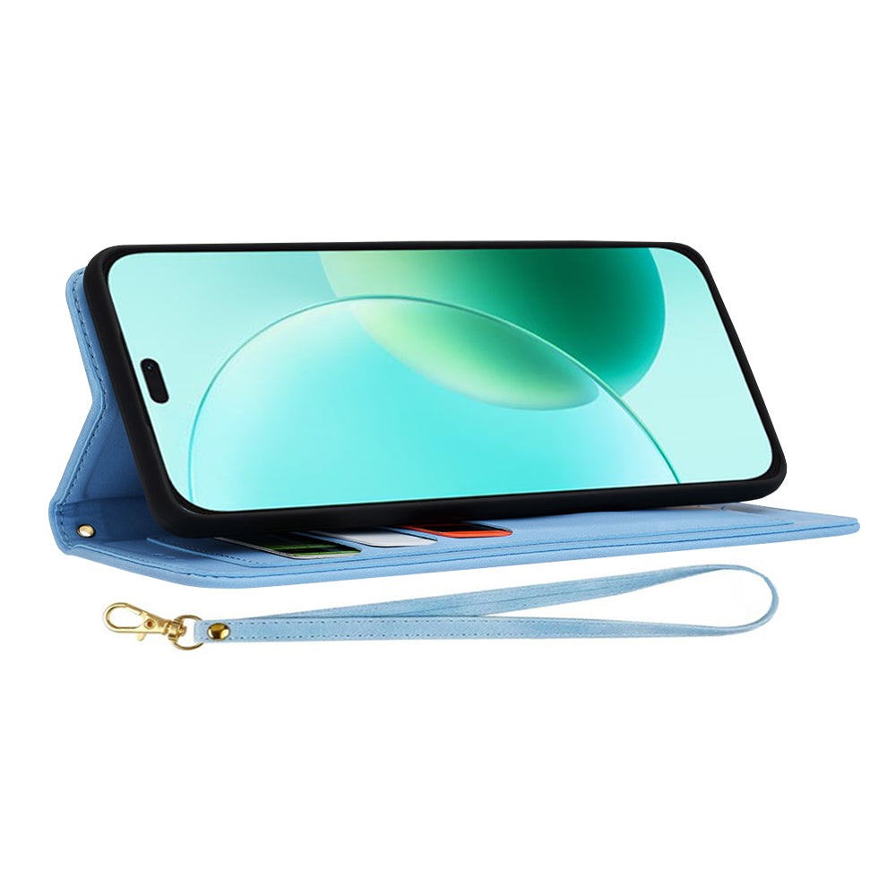 Hoes voor Honor 400 Lite, Techsuit, FlipCraft, Blauw