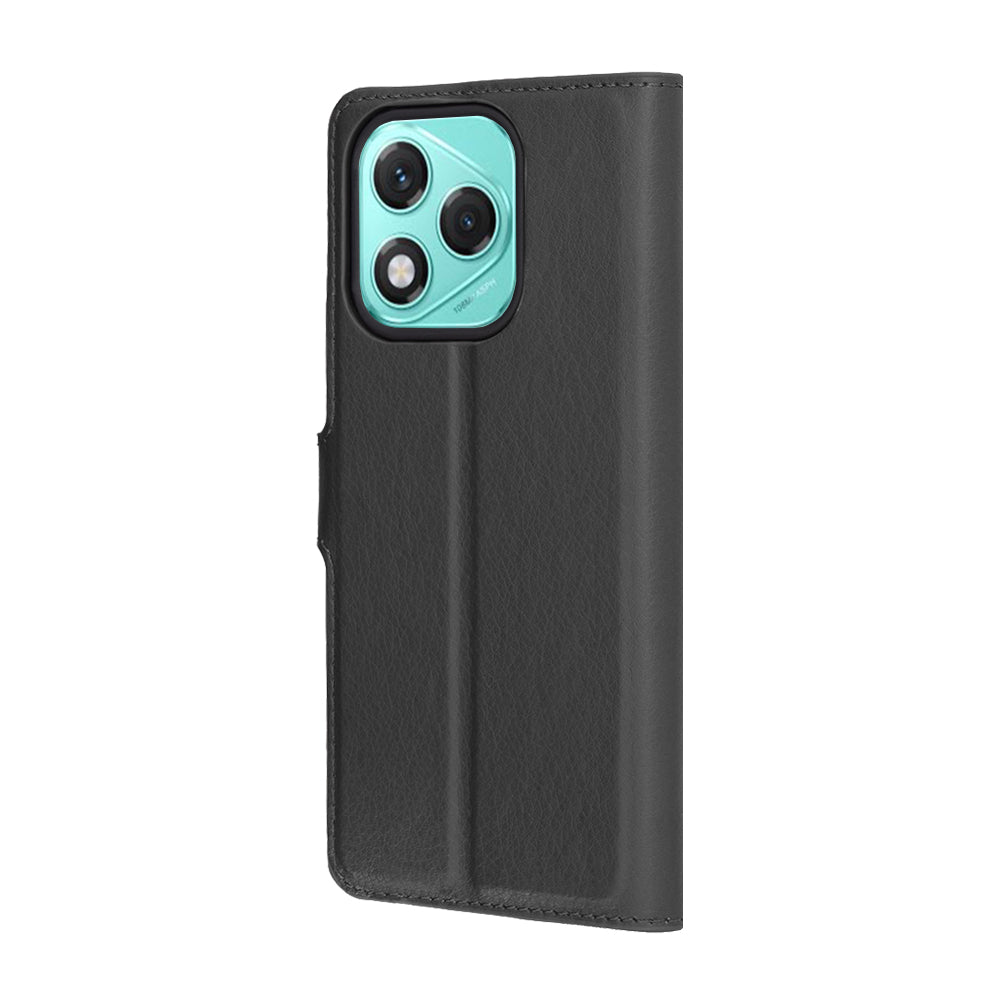 Hoes voor Honor 400 Lite, Techsuit, Leather Folio, Zwart
