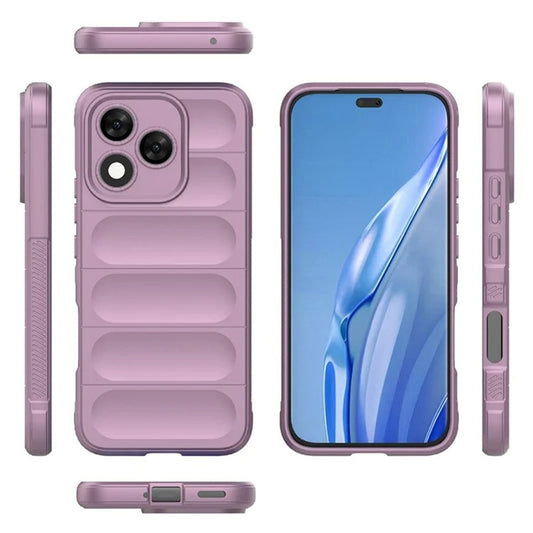 Hoesje voor Honor 400 Lite, Techsuit, Magic Shield, Paars