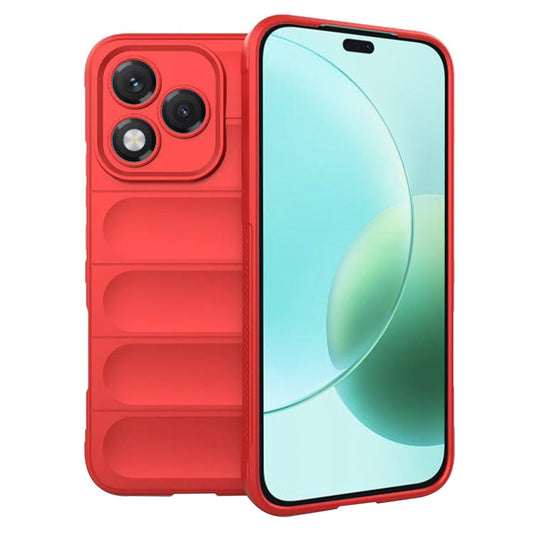 Hoesje voor Honor 400 Lite, Techsuit, Magic Shield, Rood