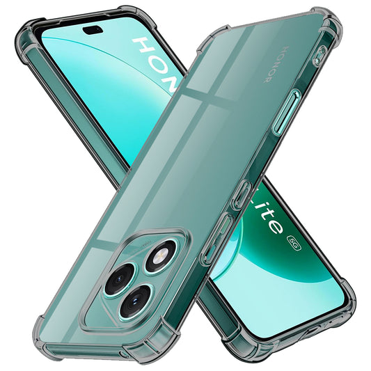 Hoesje voor Honor 400 Lite, Techsuit, Schokbestendig Transparant, Smoky