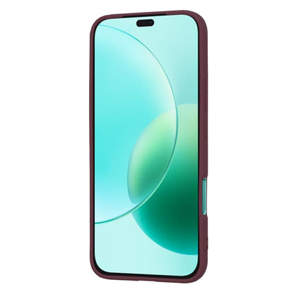 Hoesje voor Honor 400 Lite, Techsuit, SoftFlex, Bordeaux