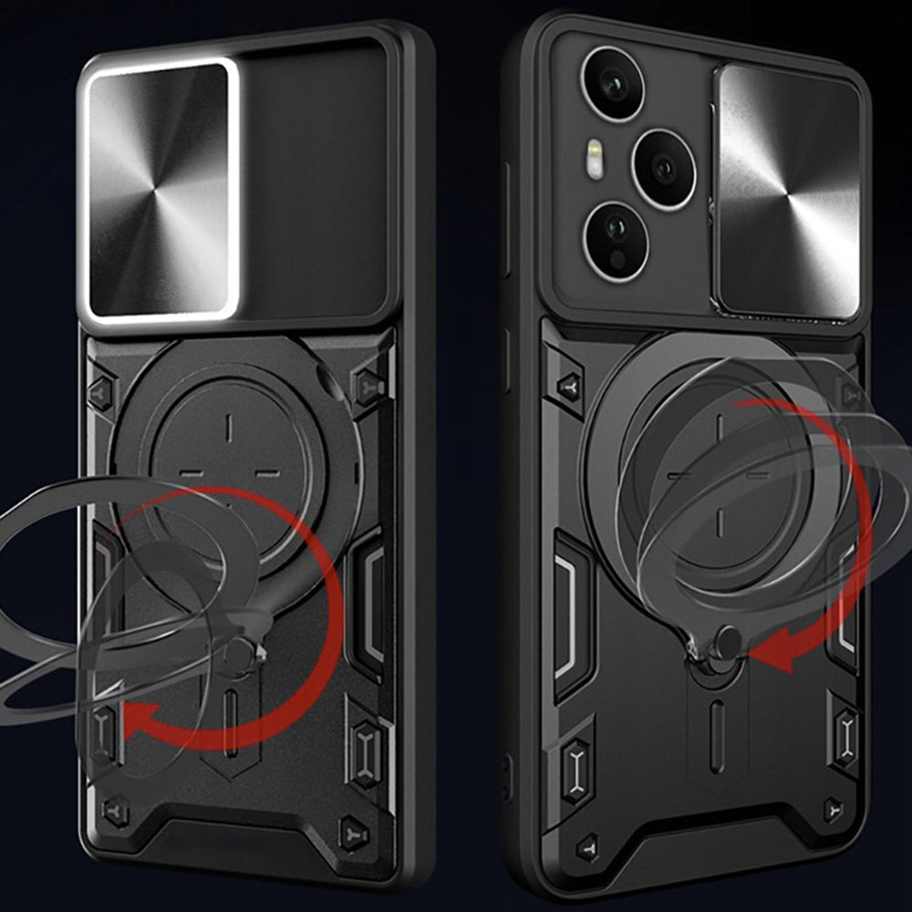Hoes voor Honor 400 Pro, Techsuit, CamGuard Pro, Rood