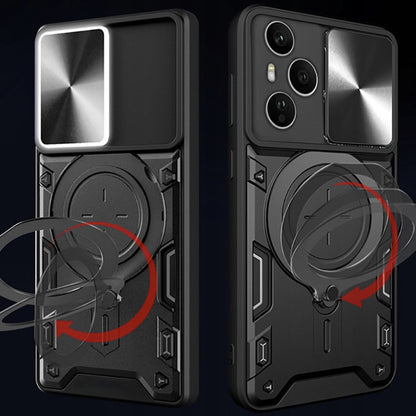 Hoes voor Honor 400 Pro, Techsuit, CamGuard Pro, Rood