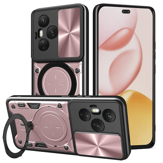 Hoes voor Honor 400 Pro, Techsuit, CamGuard Pro, Roze Goud