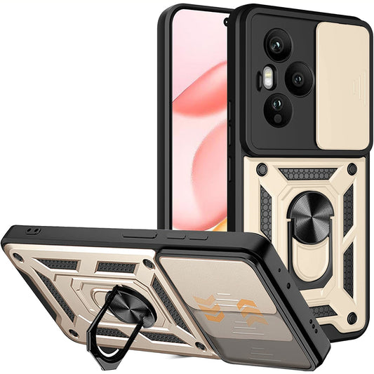 Case for Honor 400 Pro, Techsuit, CamShield, Gold