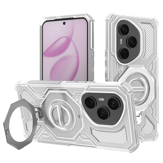 Hoes voor Honor 400 Pro, Techsuit, Carbon Shield Pro, Wit