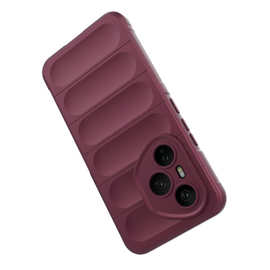Hoes voor Honor 400 Pro, Techsuit, Magic Shield, Wijnrood