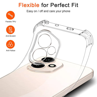 Case for Honor 400 Pro, Techsuit, Shockproof Clear, Transparent