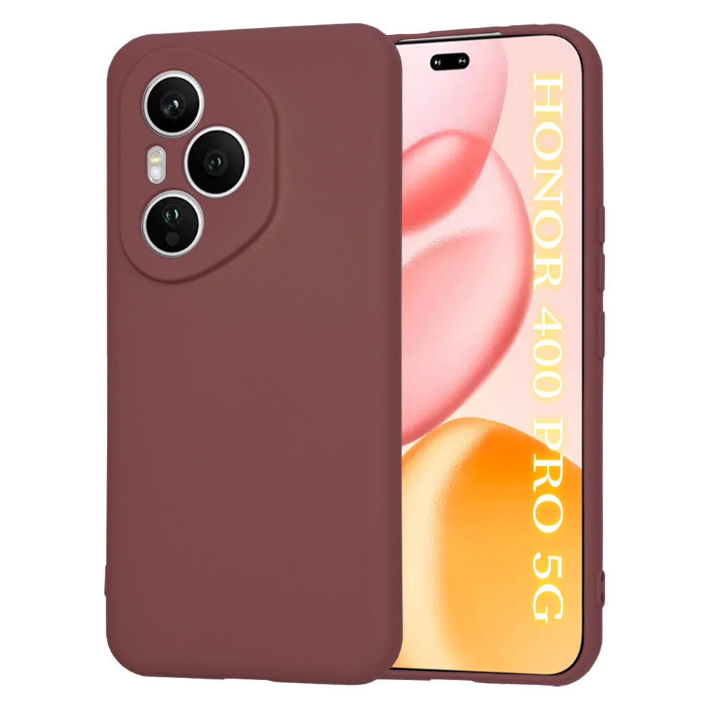 Hoes voor Honor 400 Pro, Techsuit, SoftFlex, Wijnrood