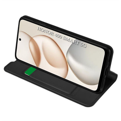 Hoes voor Honor 400 Smart 4G / X7d 4G / 400 Smart 5G, Techsuit, Magskin Book, Zwart