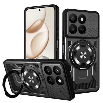 Hoes voor Honor 400 Smart 4G / X7d 4G / 400 Smart 5G, Techsuit, RuggedCam, Zwart