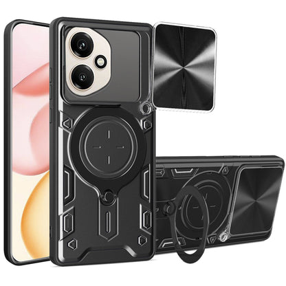 Hoes voor Honor 400, Techsuit, CamGuard Pro, Zwart