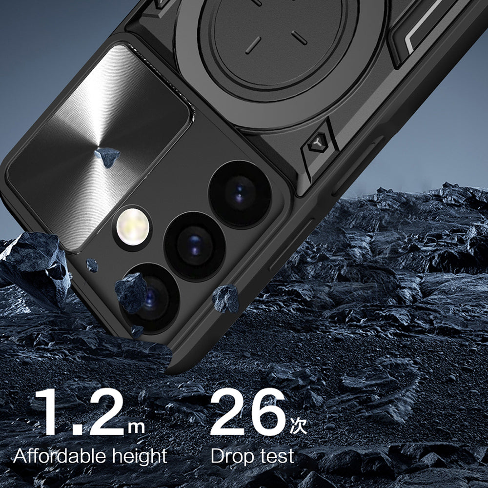 Hoes voor Honor 400, Techsuit, CamGuard Pro, Zwart