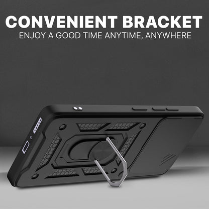 Hoes voor Honor 400, Techsuit, CamShield, Zwart