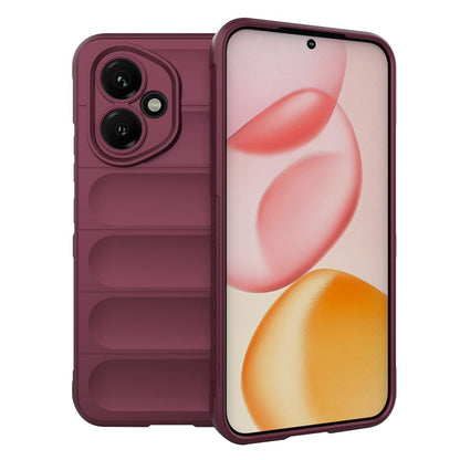 Hoesje voor Honor 400, Techsuit, Magic Shield, Wijnrood