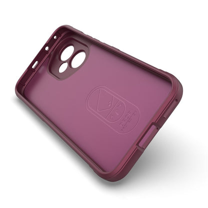 Hoesje voor Honor 400, Techsuit, Magic Shield, Wijnrood
