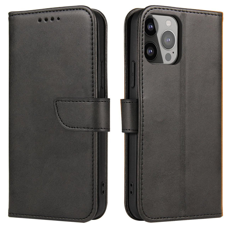 Hoes voor Honor 600 Pro, OEM, Marva Wallet, Zwart
