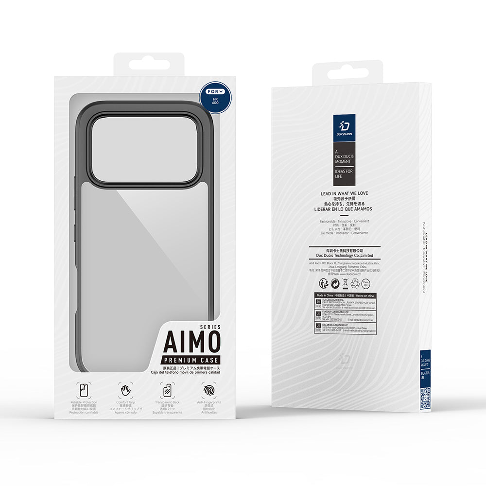 Hoes voor Honor 600, DUX DUCIS, Aimo, Zwart