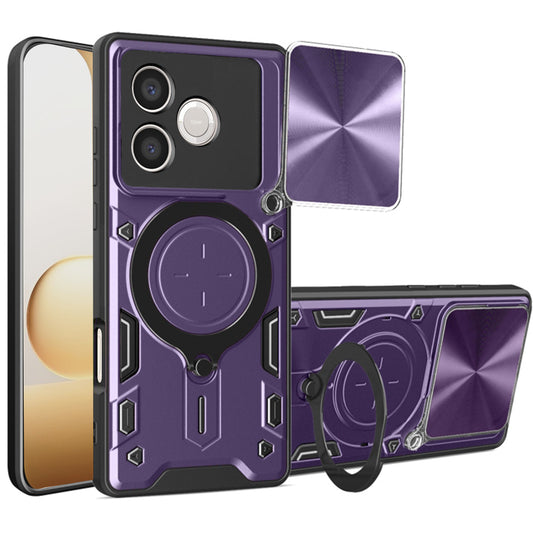 Hoes voor Honor 600 Lite, Techsuit, CamGuard Pro, Paars