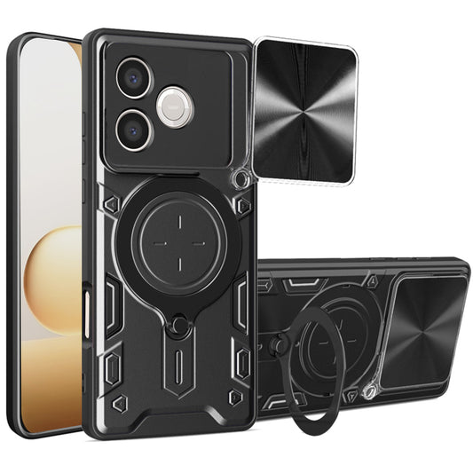 Hoes voor Honor 600 Lite, Techsuit, CamGuard Pro, Zwart