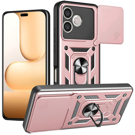 Hoes voor Honor 600 Lite, Techsuit, CamShield, Goudroze
