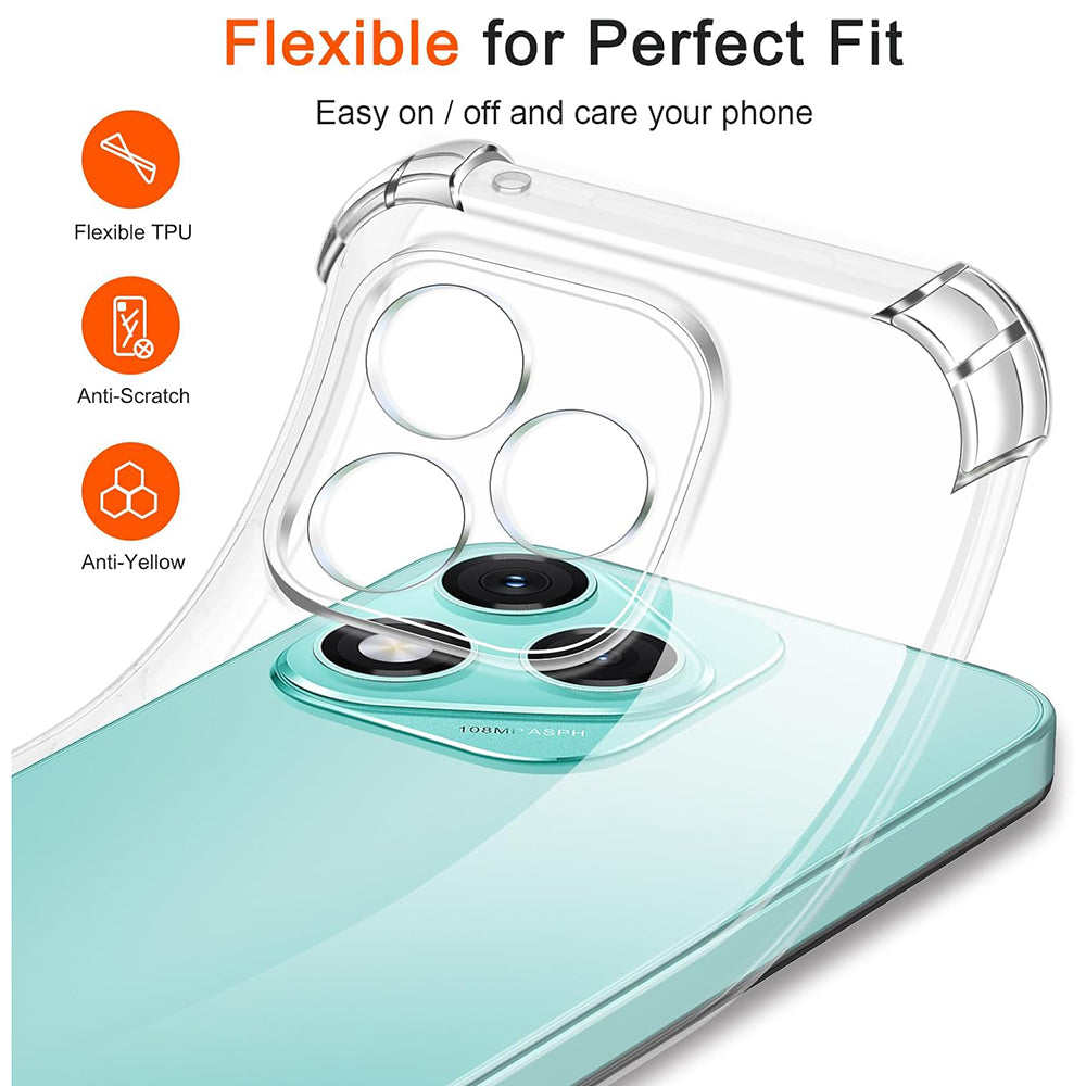 Hoes voor Honor 600 Lite, Techsuit, Shockproof Clear, Transparant