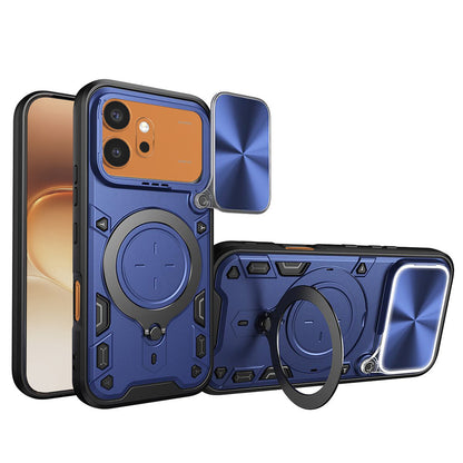 Hoes voor Honor 600 Pro / 600, Techsuit, CamGuard Pro, Blauw