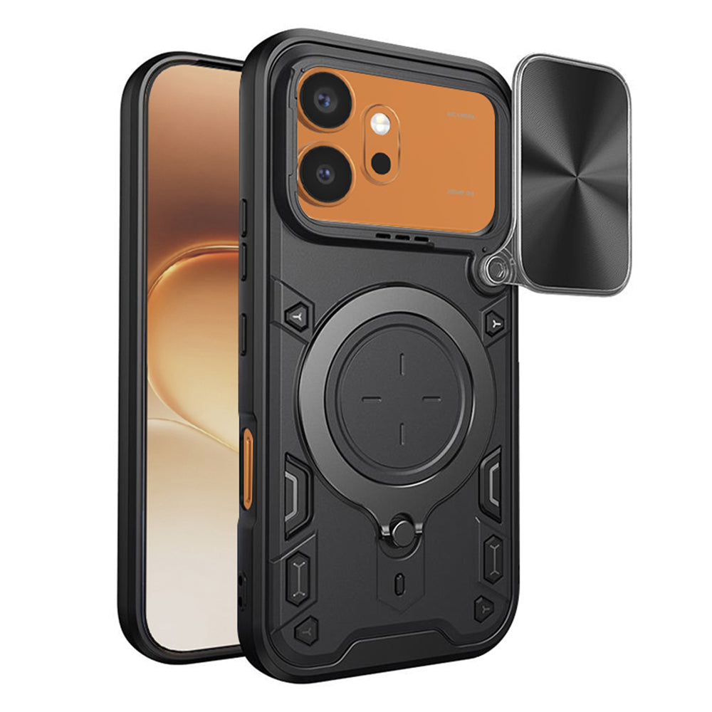 Hoes voor Honor 600 Pro / 600, Techsuit, CamGuard Pro, Zwart