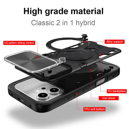 Hoes voor Honor 600 Pro / 600, Techsuit, CamGuard Pro, Zwart