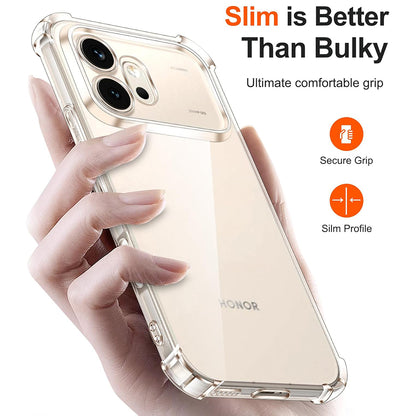 Hoes voor Honor 600 Pro, Techsuit, Shockproof Clear, Transparant