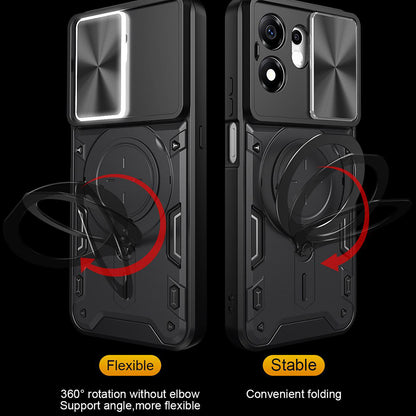 Hoes voor Honor 600 Smart, Techsuit, CamGuard Pro, Paars