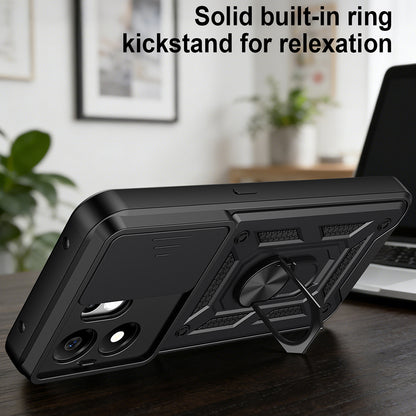 Hoes voor Honor 600 Smart, Techsuit, CamShield, Groen