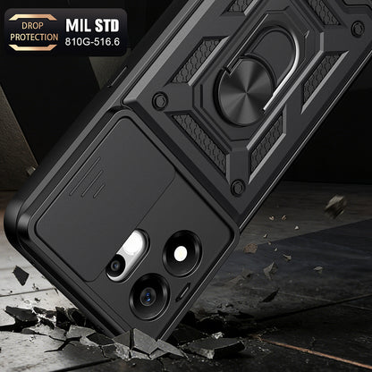 Hoes voor Honor 600 Smart, Techsuit, CamShield, Groen