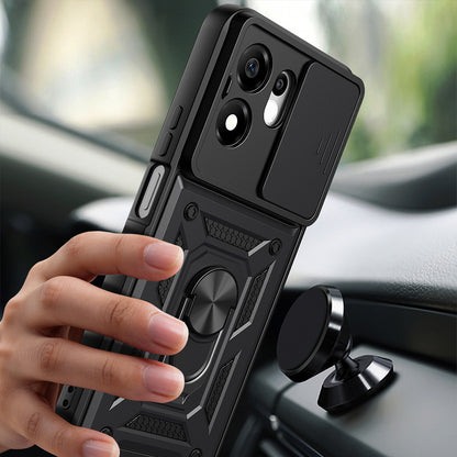 Hoes voor Honor 600 Smart, Techsuit, CamShield, Groen